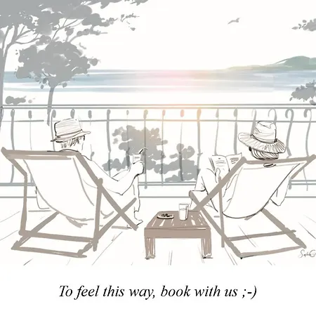 Mariott Area: Sunny 2 Beds /2 Baths 公寓 戛纳